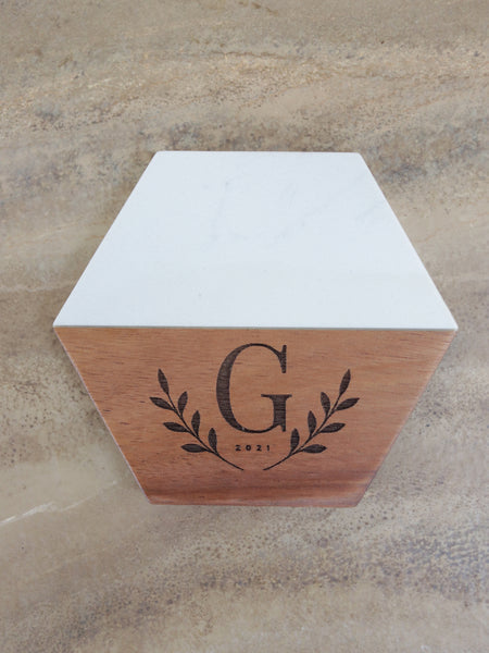 Custom Engraved Hexagon Coasters