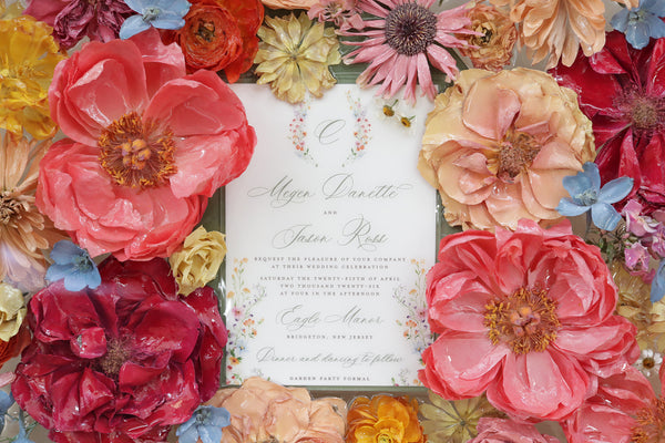 LOCAL PICKUP ONLY- Custom Framed Floral Preservation Shadow Box 10x12 (with Airbrush Color-Correction)