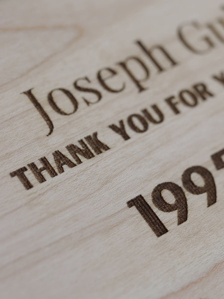Custom Engraved Police Plaque