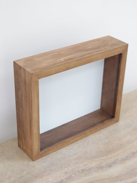 Handmade Wooden Shadow Box- 8x10