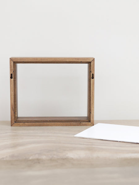 Handmade Wooden Shadow Box- 8x10