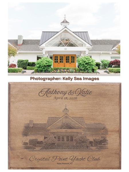 Custom Engraved Venue Plaque