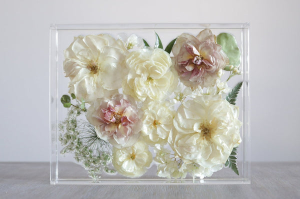 LOCAL PICKUP ONLY- Custom Floral Preservation Box 8x10