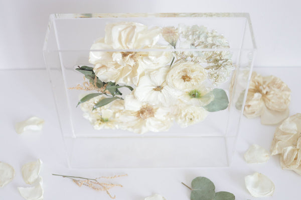 LOCAL PICKUP ONLY- Custom Floral Preservation Box 8x8