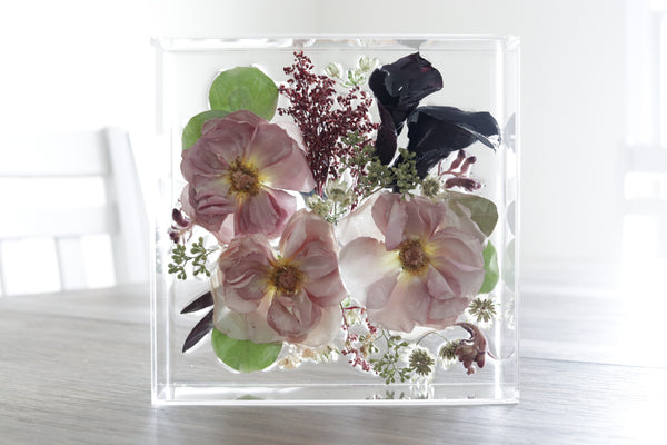 LOCAL PICKUP ONLY- Custom Floral Preservation Box 8x8