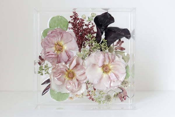 LOCAL PICKUP ONLY- Custom Floral Preservation Box 8x8