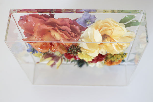 LOCAL PICKUP ONLY- Custom Floral Preservation Box 8x8