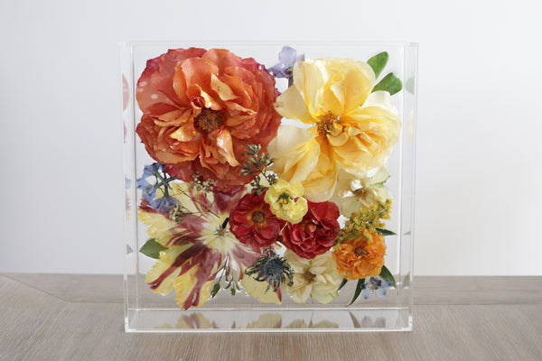 LOCAL PICKUP ONLY- Custom Floral Preservation Box 8x8