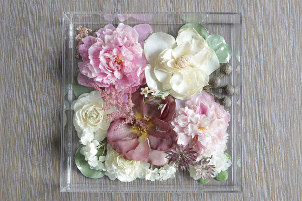 LOCAL PICKUP ONLY- Custom Floral Preservation Box 8x8