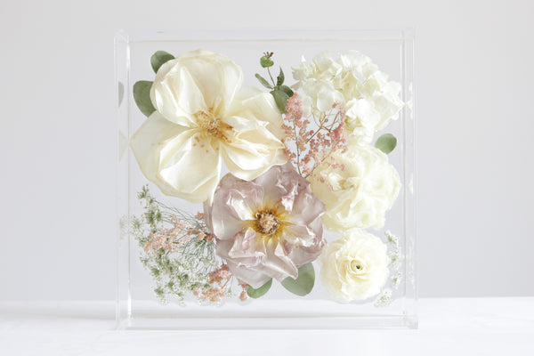 LOCAL PICKUP ONLY- Custom Floral Preservation Box 8x8