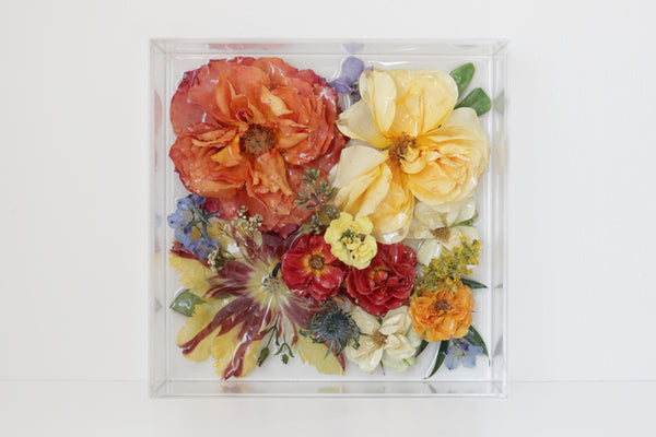 LOCAL PICKUP ONLY- Custom Floral Preservation Box 8x8