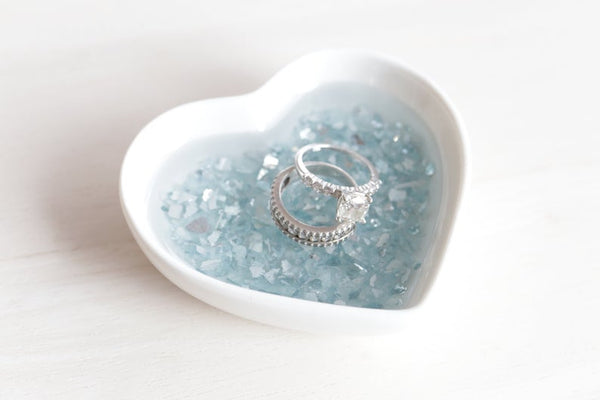 Ceramic Ring Dish- Heart