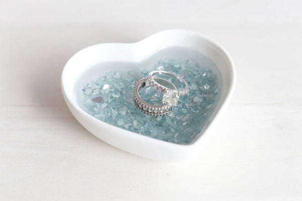 Ceramic Ring Dish- Heart