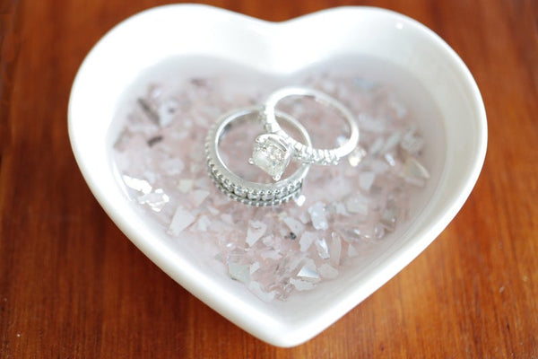 Ceramic Ring Dish- Heart