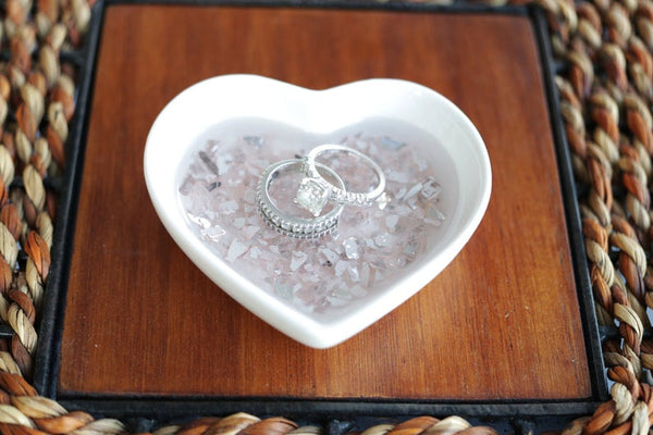 Ceramic Ring Dish- Heart