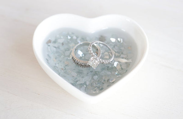 Ceramic Ring Dish- Heart