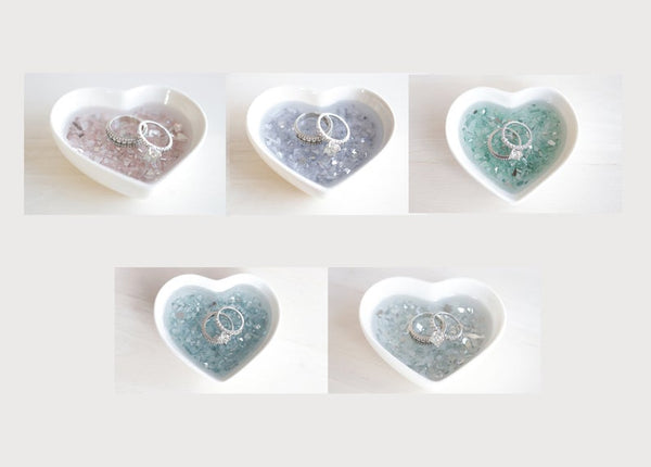 Ceramic Ring Dish- Heart