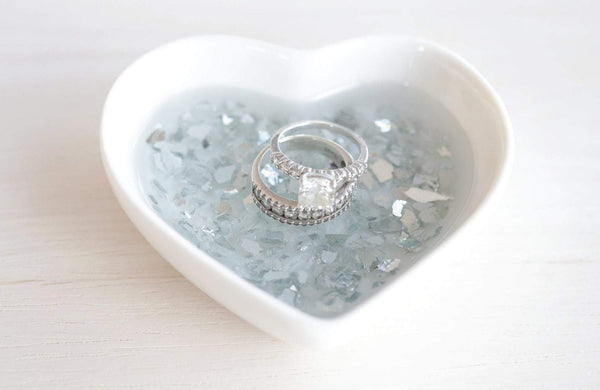 Ceramic Ring Dish- Heart